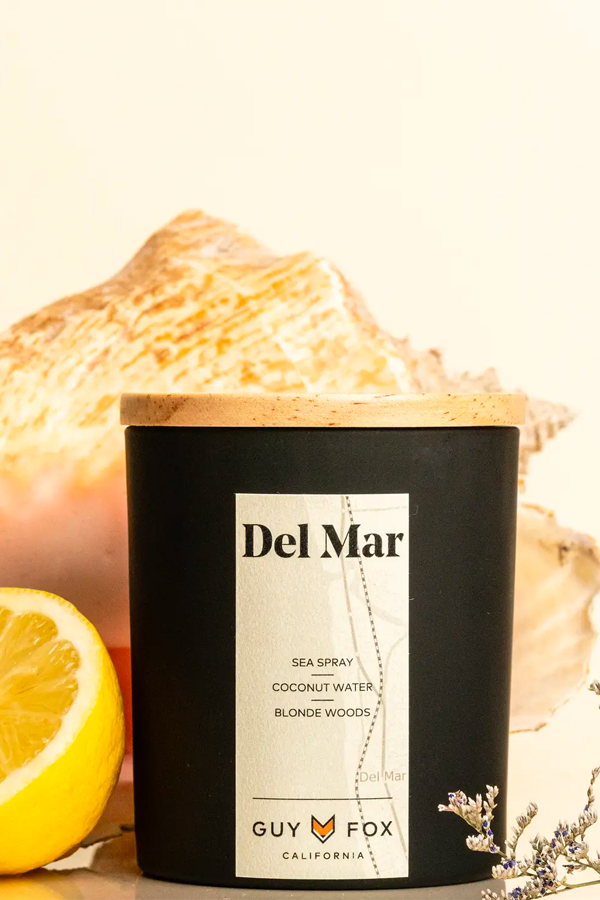 Del Mar Candle | Sea Spray/Coconut Water/Blonde Woods - Visual Media Number 1 of 1