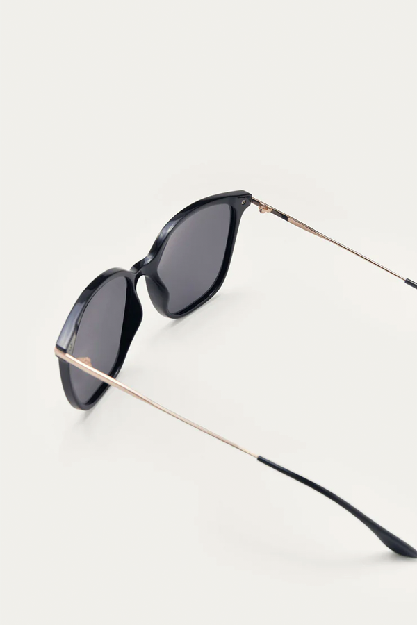 Panache Sunglasses | Polished Black - Grey - Main Image Number 5 of 5