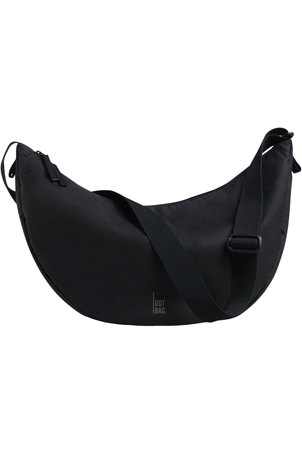 Moon Bag Large (Monochrome) | Black - Thumbnail Image Number 1 of 4