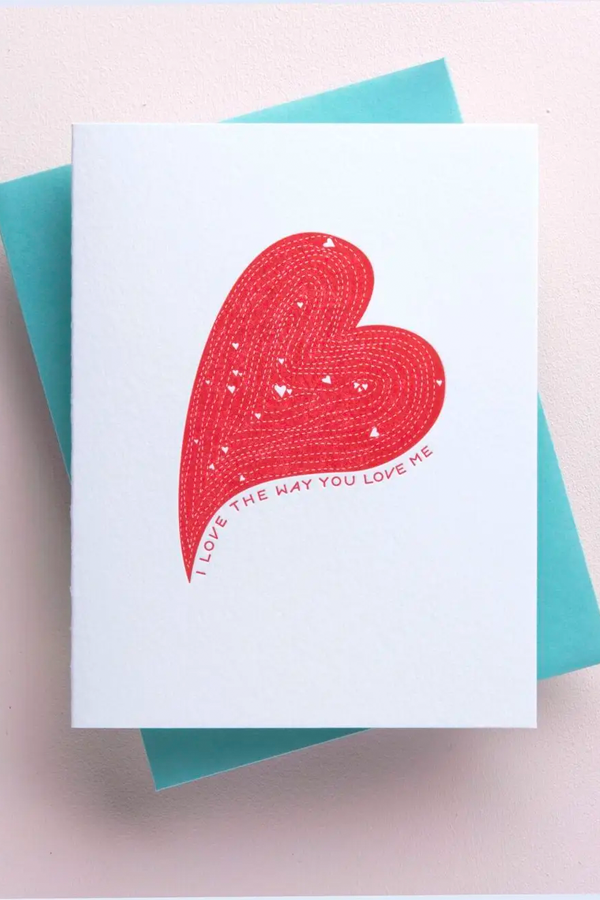 I Love The Way You Love Me Card - Visual Media Number 1 of 1