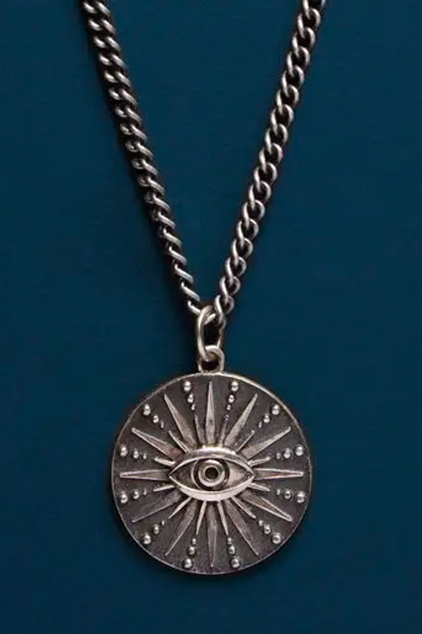 All Seeing Eye Sterling Silver Pendant - Main Image Number 1 of 2