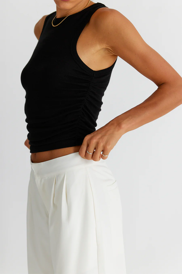 The Andi Top | Black - Visual Media Number 4 of 4