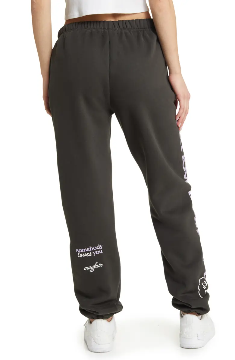 Somebody Loves You Sweatpants | Charcoal - Visual Media Number 2 of 2