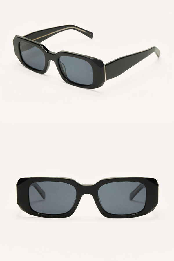 Off Duty Sunglasses | Polished Black - Gradient - Thumbnail Image Number 2 of 2