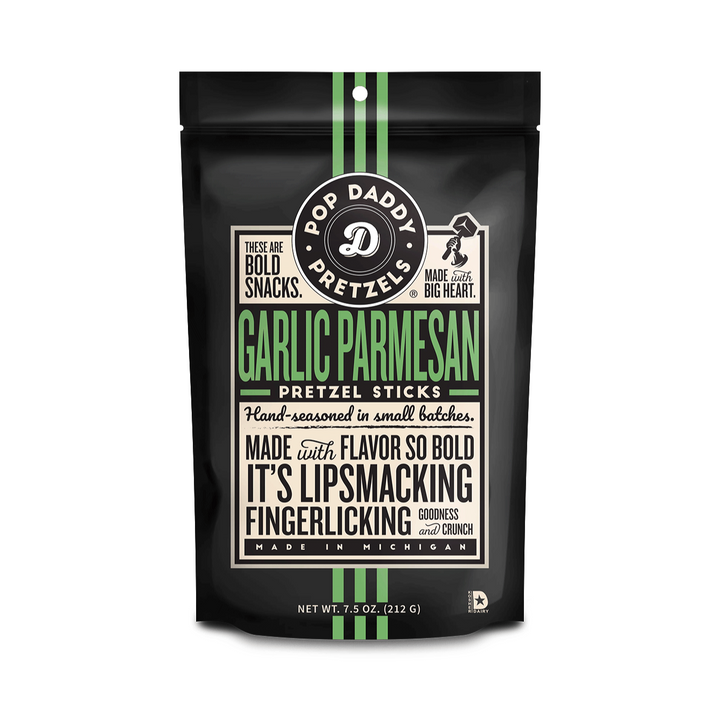 Pop Daddy Garlic Parmesan Pretzel Sticks - Thumbnail Image Number 1 of 2