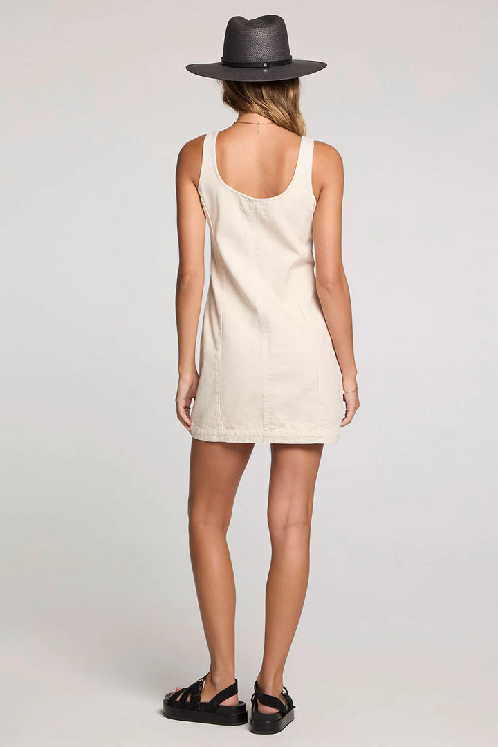 Marci Mini Dress | Salt - Thumbnail Image Number 2 of 2