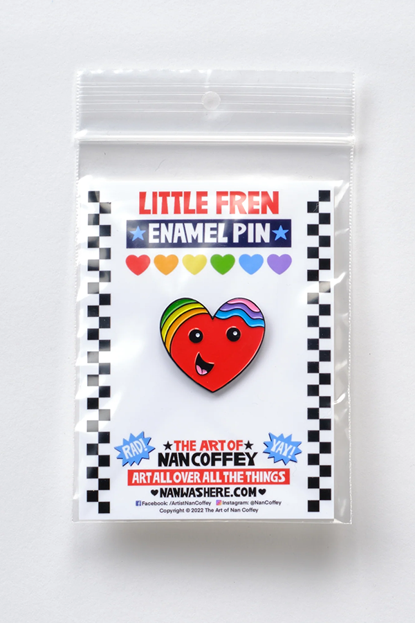 Little Fren Enamel Pin - Visual Media Number 1 of 1