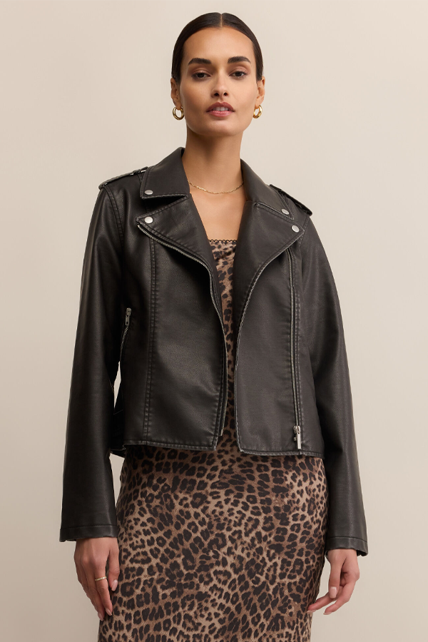 Alchemy Moto Jacket | Black - Thumbnail Image Number 1 of 3