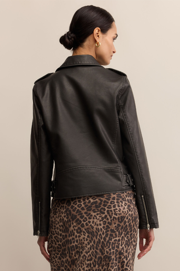 Alchemy Moto Jacket | Black - Thumbnail Image Number 3 of 3