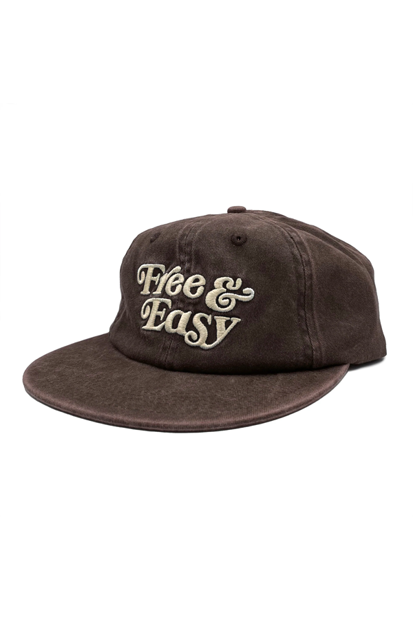 Free & Easy Washed Hat | Brown - Thumbnail Image Number 1 of 2