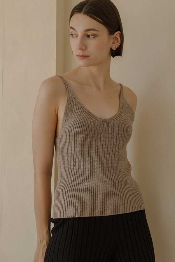 The Ivy Top | Mocha - Thumbnail Image Number 1 of 2