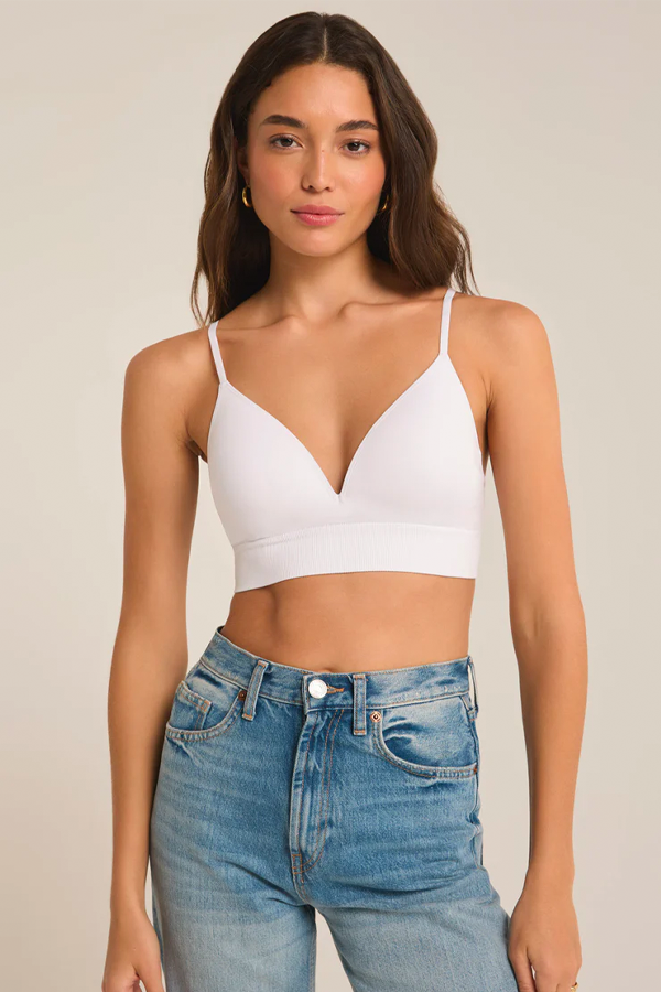 Sophia T-Shirt Bra | White - Thumbnail Image Number 1 of 3