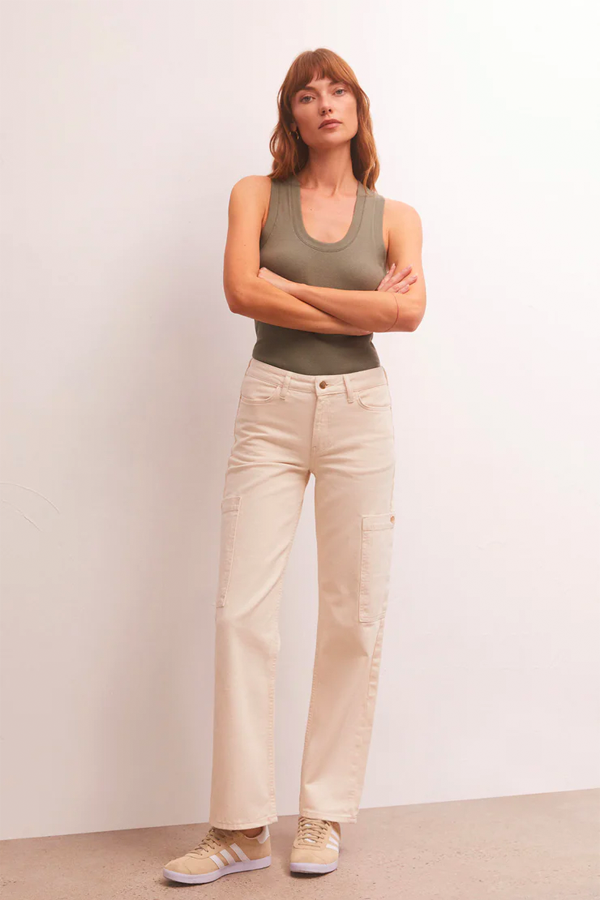 Sirena Rib Tank | Evergreen - Thumbnail Image Number 4 of 4