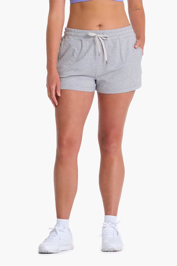 Halo Performance Short | Pale Grey Heather - Thumbnail Image Number 2 of 3
