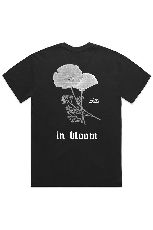 In Bloom Tee | Black - Visual Media Number 1 of 2