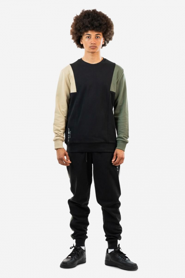 Aldgate Tracksuit Top | Black - Thumbnail Image Number 3 of 3