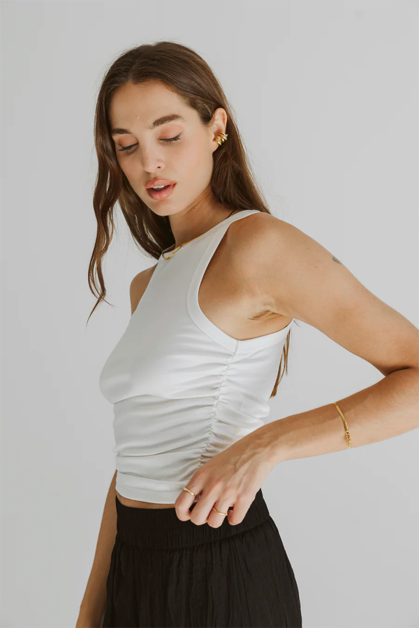 The Andi Top | White - Visual Media Number 4 of 4
