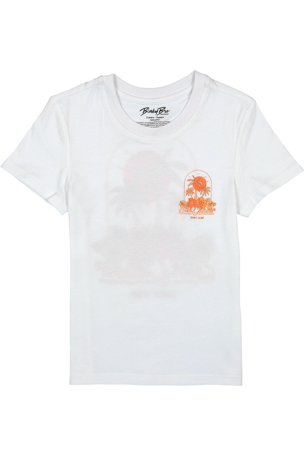 Tommie T-Shirt | White - Thumbnail Image Number 1 of 2