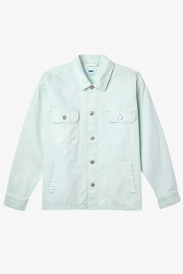 Division Shirt Jacket | Pigment Surf Spray - Main Image Number 1 of 2