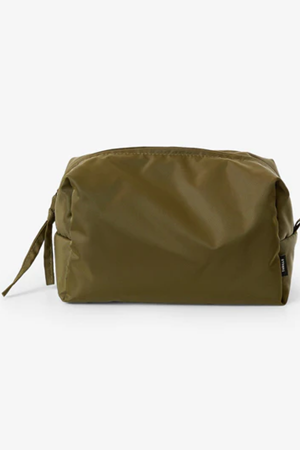 Cosima Nylon Wash Bag | Tarmac - Thumbnail Image Number 1 of 3