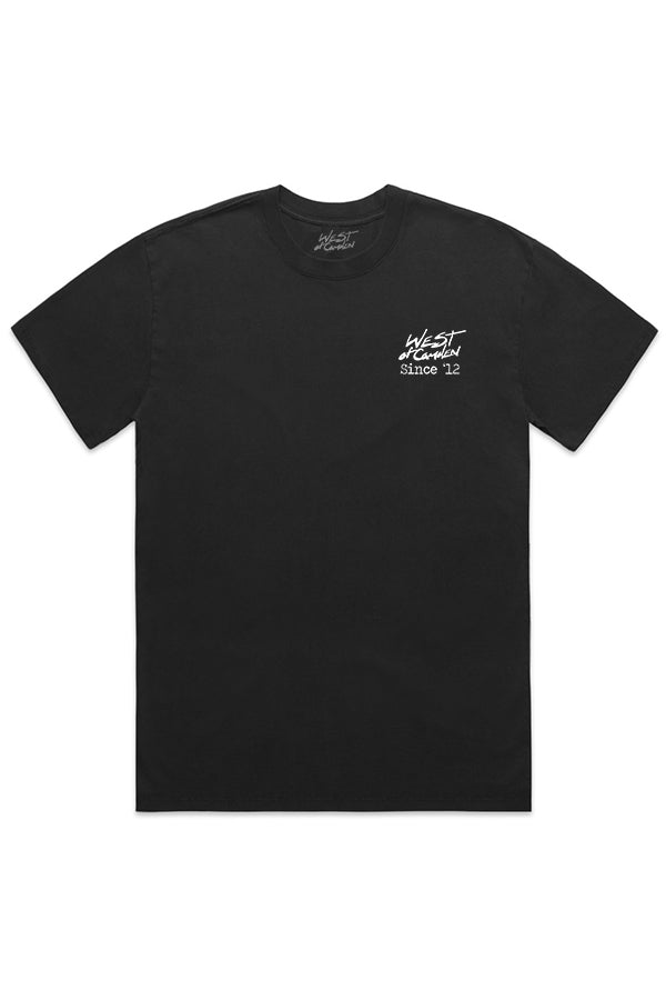 In Bloom Tee | Black - Thumbnail Image Number 2 of 2