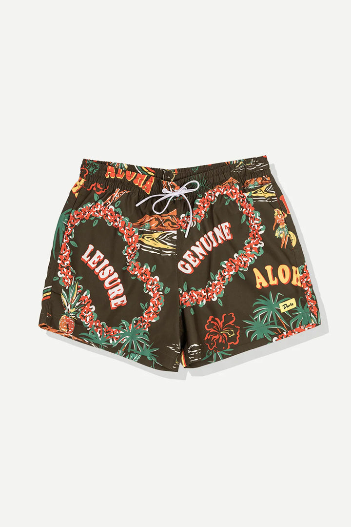 Palm Swim Short | Brown - Thumbnail Image Number 1 of 2