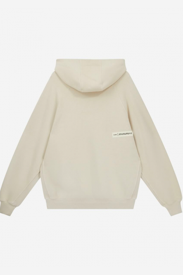 Primary Zip Through Hoodie | Bone White - Thumbnail Image Number 3 of 5