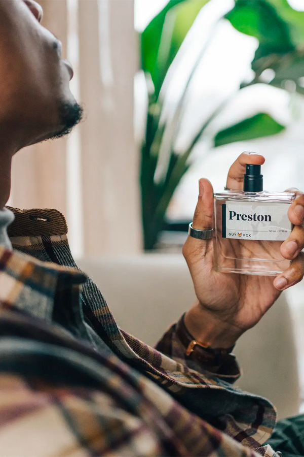 Preston Mens Cologne | Crisp Apple/Pink Pepper/Tonka - Thumbnail Image Number 2 of 2