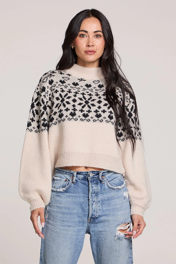 Emilia Sweater | Vanilla - Thumbnail Image Number 1 of 3