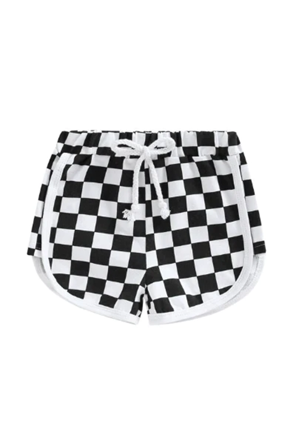 Ska Shorts | Black Checkered - Visual Media Number 1 of 1