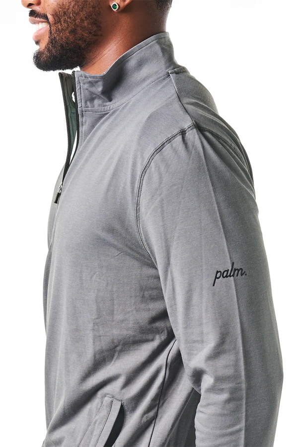 Getaway 1/4 Zip | Quiet Shade - Thumbnail Image Number 2 of 4
