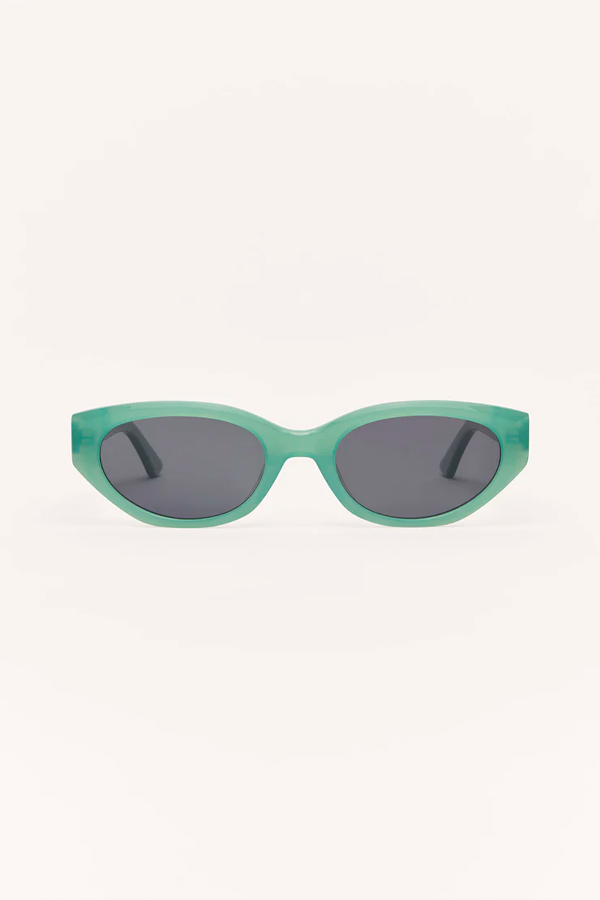 Heatwave Sunglasses | Matcha - Grey - Visual Media Number 3 of 5