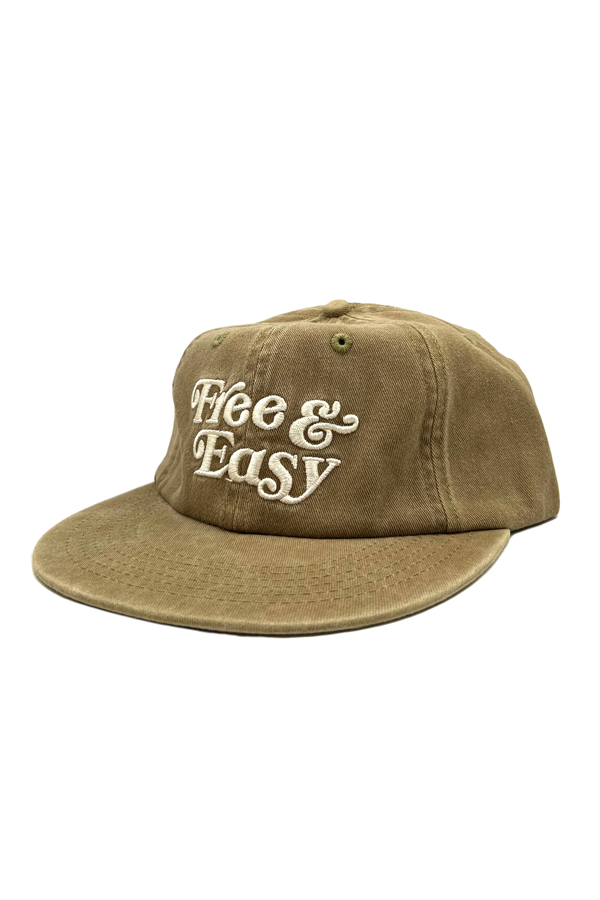 Free & Easy Washed Hat | Faded Moss - Thumbnail Image Number 1 of 2