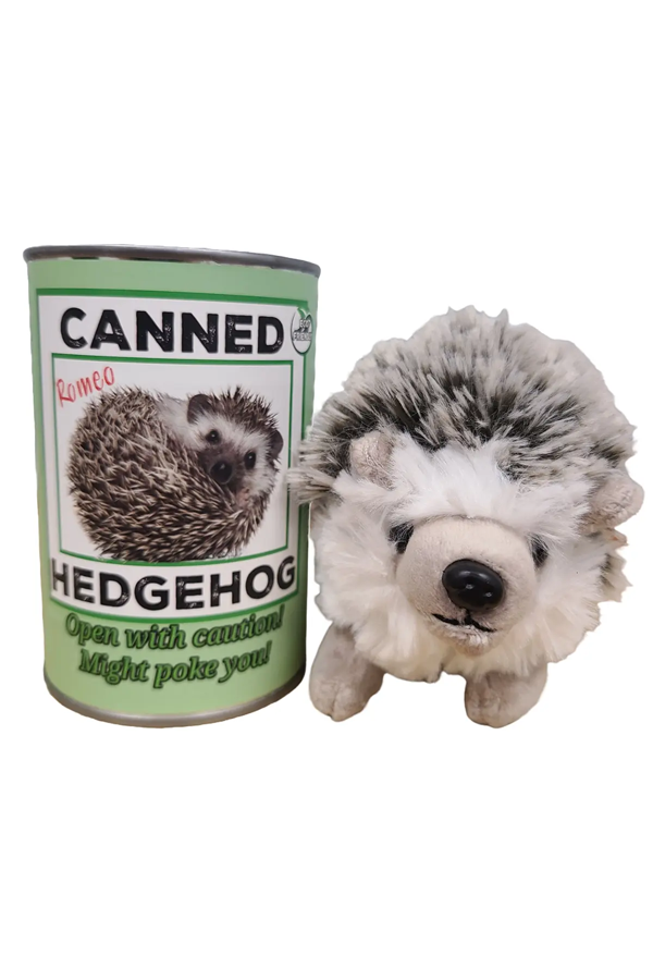 Canned Hedgehog Stuffed Animal - Visual Media Number 1 of 1