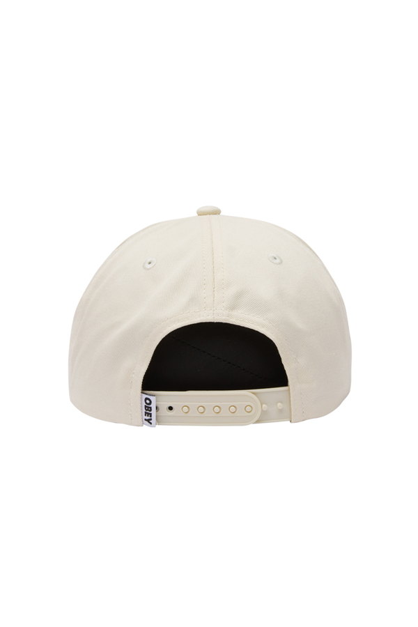 House Of Obey 5 Panel Snapback | Unbleached Multi - Thumbnail Image Number 2 of 2