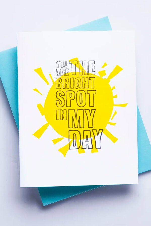 Bright Spot In My Day Card - Visual Media Number 1 of 1