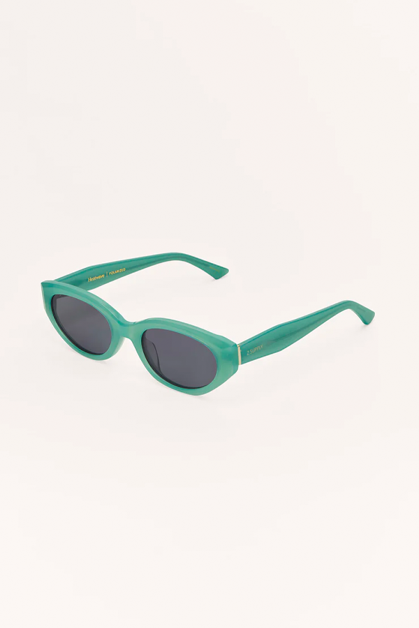 Heatwave Sunglasses | Matcha - Grey - Thumbnail Image Number 5 of 5
