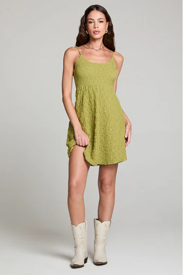 Jazmyn Mini Dress | Fern - Thumbnail Image Number 1 of 4