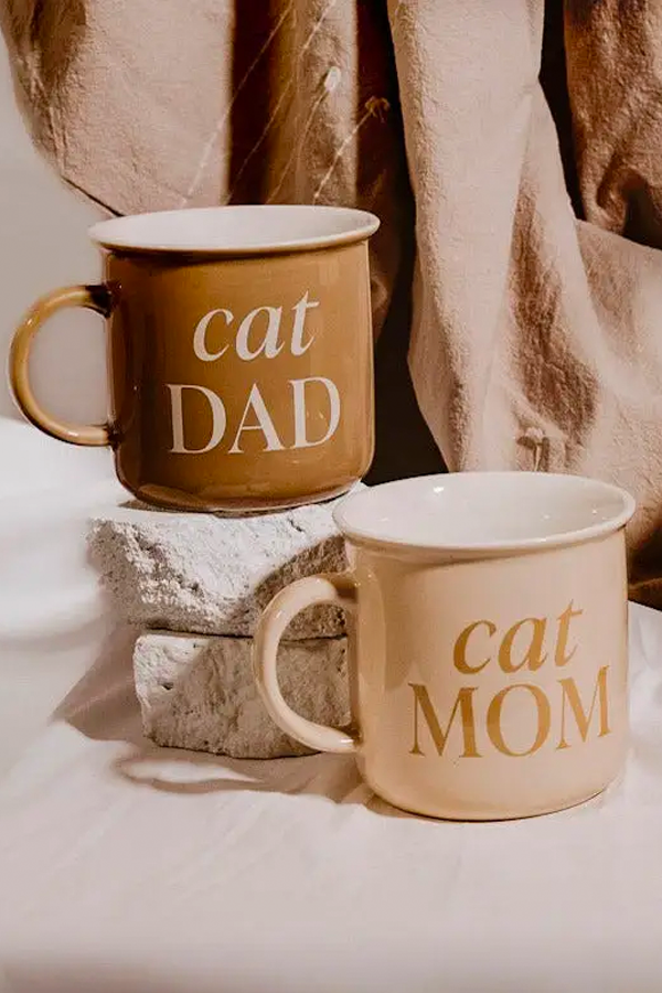 Cat Dad Campfire Coffee Mug - Visual Media Number 2 of 3