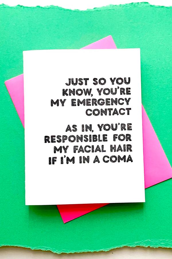 Emergency Contact Card - Visual Media Number 1 of 1