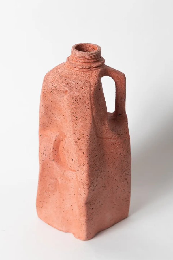 Milk Jug Vase | Coral Terrazzo - Thumbnail Image Number 1 of 2