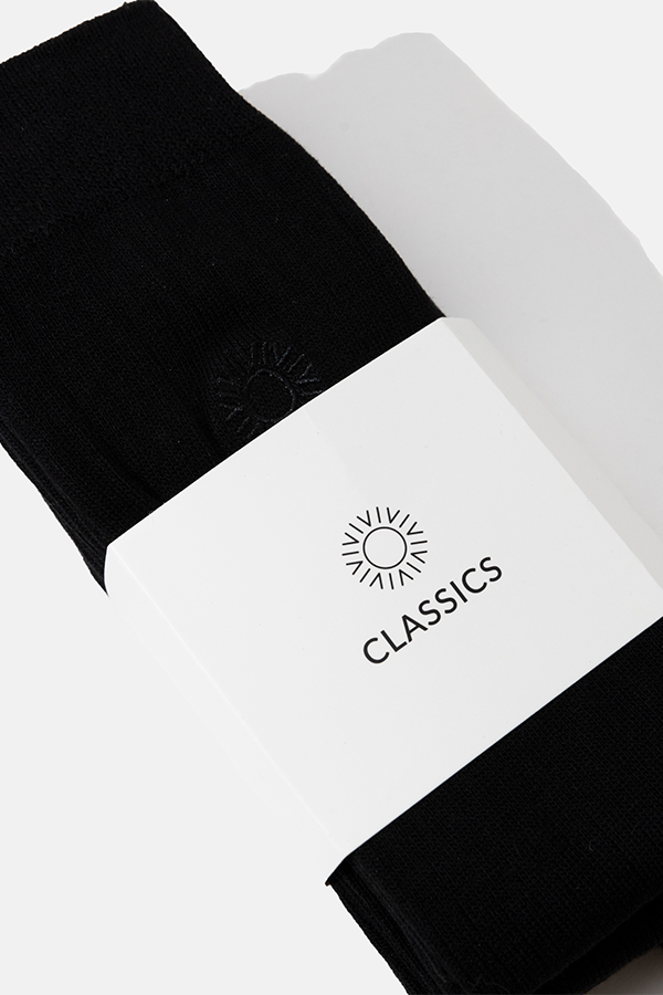 Classic 3-Pack Sock | Black - Thumbnail Image Number 2 of 2