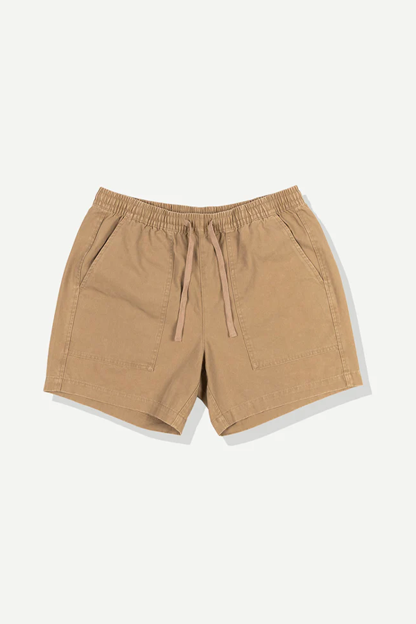 Leisure Walk Short | Khaki - Visual Media Number 1 of 2
