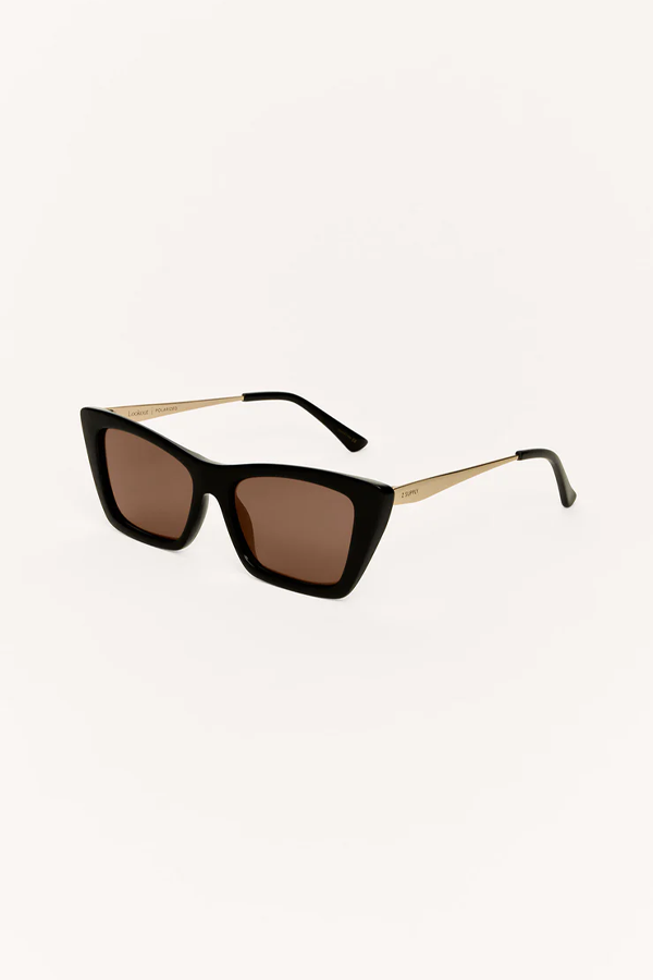 Lookout Sunglasses | Polished Black - Brown - Thumbnail Image Number 2 of 4