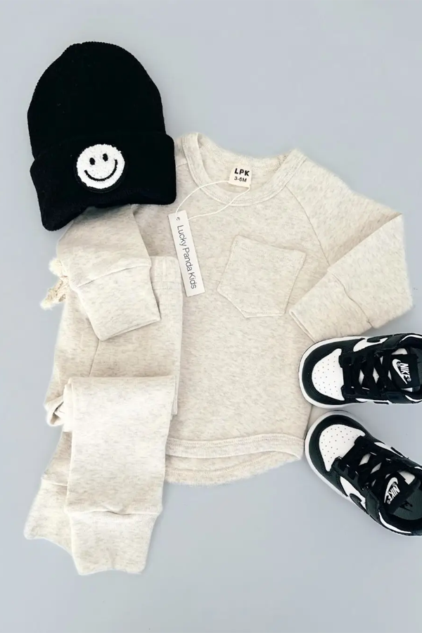 Kids Lounge Set | Oatmeal - Visual Media Number 2 of 2