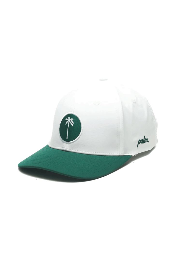 Local Performance Snapback | White-Green - Thumbnail Image Number 1 of 3