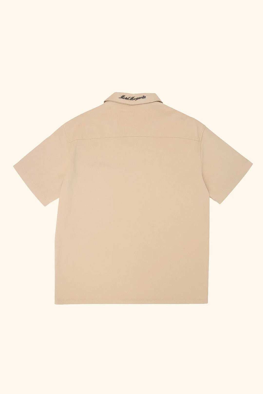 Mallorca Linen Button Up | Bone - Visual Media Number 2 of 2