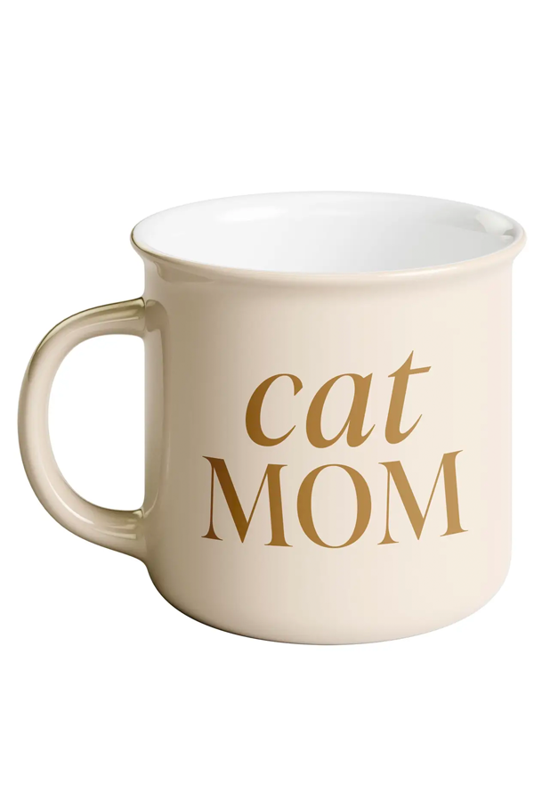 Cat Mom Campfire Coffee Mug - Thumbnail Image Number 1 of 3