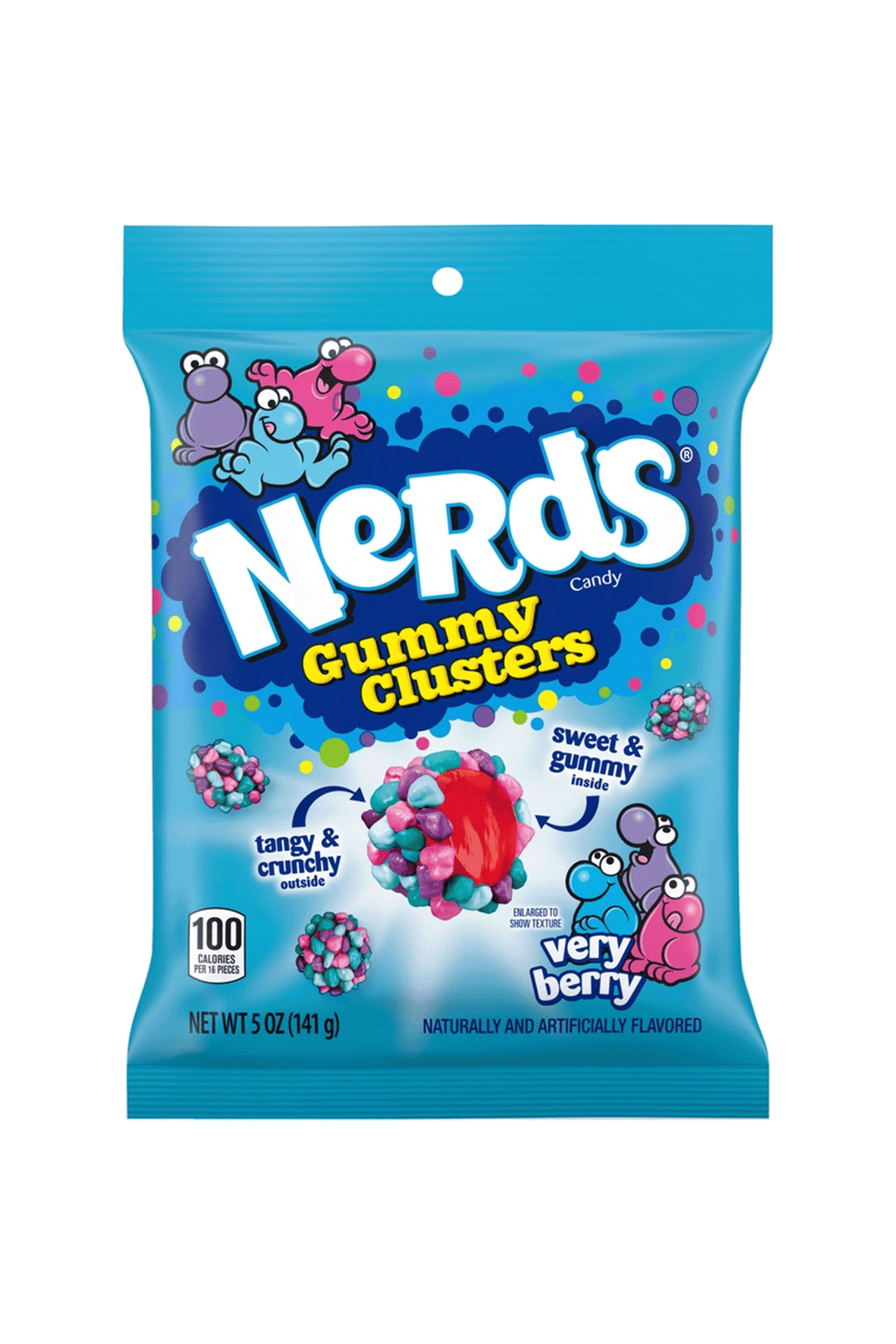 Nerds Gummy Clusters Very Berry 5oz Bag - Visual Media Number 1 of 2