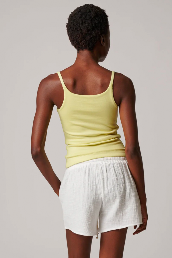 Ribbed Tank Top | Sunflower - Thumbnail Image Number 2 of 2